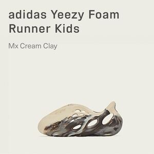 adidas Yeezy Foam Runner baby/toddler - Mx Cream Clay - 4K